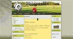 Desktop Screenshot of fotbaldomasin.tode.cz