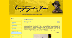 Desktop Screenshot of congregatio-jesu.tode.cz