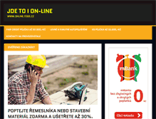 Tablet Screenshot of online.tode.cz