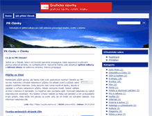 Tablet Screenshot of pr-clanky.tode.cz